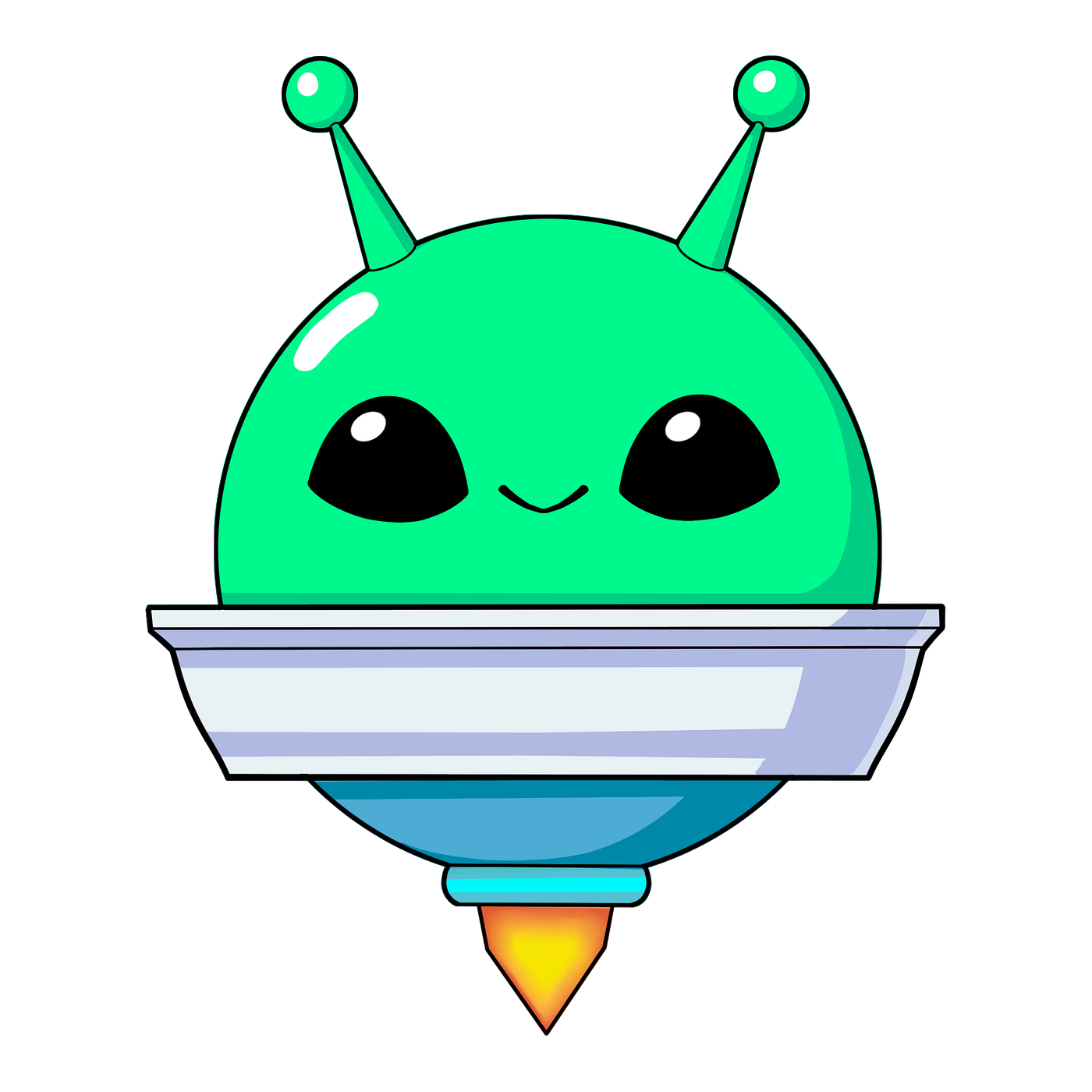 Ai, the friendly green AI tutor robot
